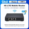 Nuovo Mini Box 4G Lte Router Wifi SIM Card Modem 4G Car Wifi Amplifie Support 5V USB Power Supply e 30 connessioni del dispositivo