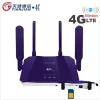 TIANJIE 4G SIM Card Router Wireless WIFI 6 Modem LTE Punto di accesso CPE 4 Antenna Hotspot Adattatore di rete globale per telecamera IP