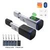 Tuya Bluetooth Smart Door Lock Impronta digitale biometrica /App / Chiave / Sblocco scheda IC 13,56 MHz Installazione semplice per la sicurezza dell'ufficio domestico