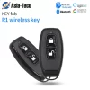 TTlock Remote Control Key Fob R1 2.4GHz Wireless for Smart Lock Door Access Universal to TTLock TTHotel App Remote Controller
